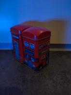 Engelse Theebakjes - Rood, Huis en Inrichting, Ophalen, Minder dan 50 cm, Gebruikt, Minder dan 50 cm