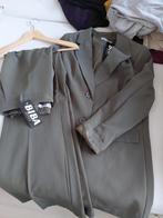 Pantalon pak, Kleding | Dames, Jasjes, Kostuums en Pakken, Ophalen of Verzenden, Nieuw, Maat 38/40 (M), Groen