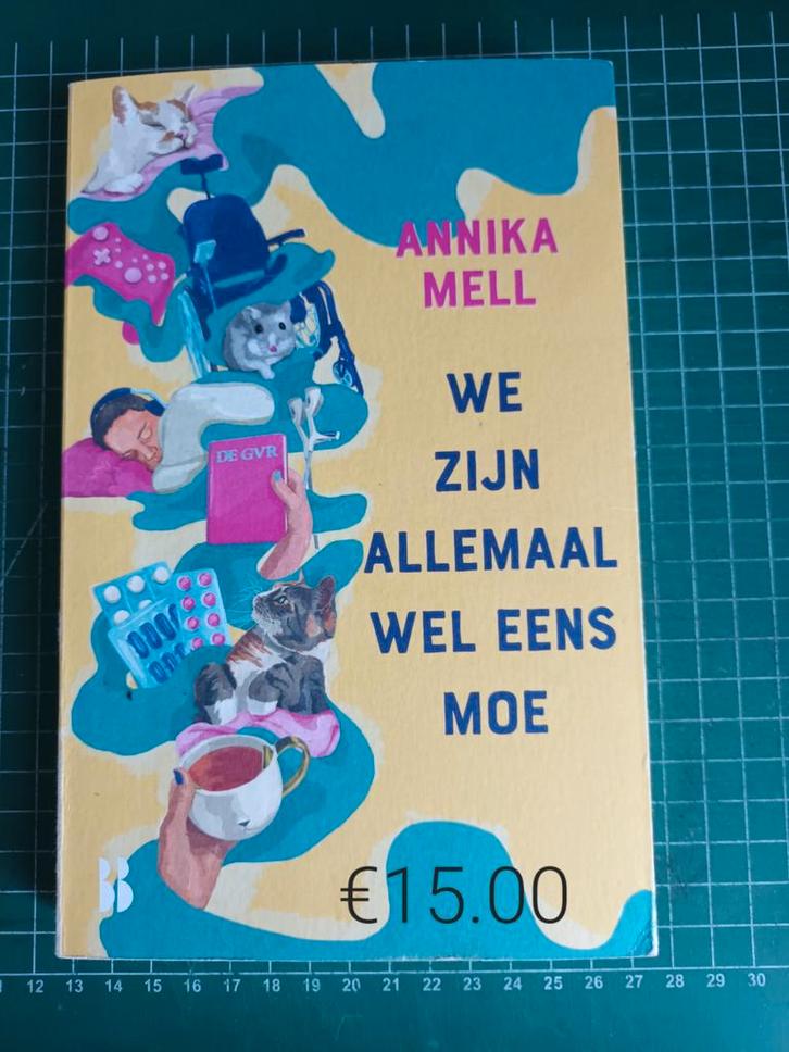 Annika Mell  we zijn allemaal wel eens moe, Boeken, Biografieën, Zo goed als nieuw, Overige, Ophalen of Verzenden