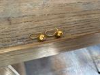Oorbelletjes 18 karaat voor goudprijs .  Zijn 1 gram, Ophalen of Verzenden, Goud