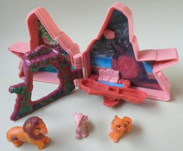 Lion King Mini Pride Rock Playset (geen Polly Pocket) Mattel beschikbaar voor biedingen