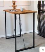 Nieuwe bartafel/statafel  mangohout & ijzer, Huis en Inrichting, Ophalen, Nieuw