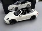 Porsche 911 Carrera GTS Cabriolet Schuco 1:18, Hobby en Vrije tijd, Modelauto's | 1:18, Overige merken, Schuco, Auto, Nieuw