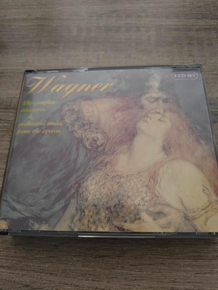 Wagner - Complete Ouvertures & Orkestmuziek (3CD), Cd's en Dvd's, Cd's | Klassiek, Zo goed als nieuw, Orkest of Ballet, Romantiek