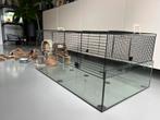 Terrarium hamster incl tbh landscaping en doos materialen, Dieren en Toebehoren, Kooi, Hamster, 75 tot 110 cm, Ophalen