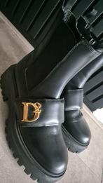 DSQUARED 2 laarzen, Kleding | Dames, Schoenen, Ophalen of Verzenden, Zo goed als nieuw, Zwart, Hoge laarzen