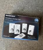 Draadloos stopcontact set silver crest, Doe-het-zelf en Verbouw, Elektra en Kabels, Ophalen of Verzenden, Zo goed als nieuw, Stopcontact