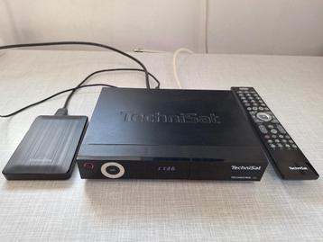 Technisat Technistar S6 HD sat.ontvanger met schotel en lnb.