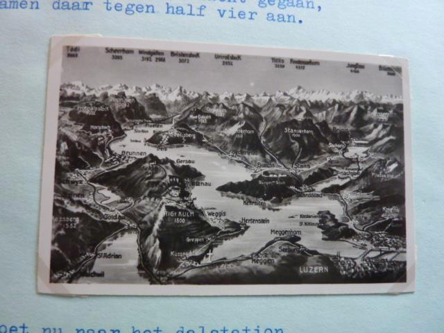 Kaarten Zwitserland Diverse - Luzern Kon. Astrid, Boeken, Overige Boeken, Zo goed als nieuw, Ophalen of Verzenden