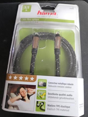HAMA 205139 Optische audiokabel 1,5 meter nieuw in doos. beschikbaar voor biedingen