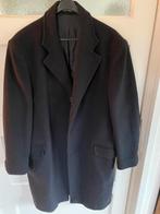 Zwarte Italiaanse nette jas cashmere wol 54 l kort model, Kleding | Heren, Verzenden, Zo goed als nieuw, Maat 52/54 (L), Zwart