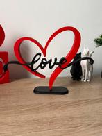 Love’ Sculpturen 25cm, Ophalen of Verzenden, Zo goed als nieuw, Reclamebord