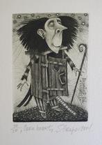 Exlibris / Ex libris S. Hrapov, Open heart, Verzenden