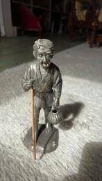 Beeldje visser chinees?, Antiek en Kunst, Antiek | Tin, Ophalen of Verzenden