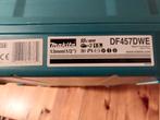 Makita accuboormachine DF457DWE, Ophalen, Zo goed als nieuw, Boor- en Schroefmachine