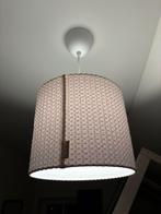 Koeka Hanglamp Wit - mooie wafelstof, Ophalen of Verzenden, Zo goed als nieuw, Lamp