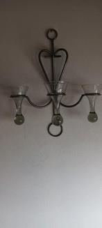 Smeedijzeren wandhanger 36cm breed 46cm lang, Huis en Inrichting, Woonaccessoires | Wanddecoraties, Ophalen of Verzenden, Zo goed als nieuw