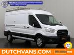Ford Transit 2.0TDCI 130PK L3H2 Imperiaal | Trekhaak | Gate, Auto's, Stof, Gebruikt, Zwart, Wit
