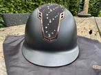Imperial Riding Olania Crystal zwarte cap 51-55 cm, Dieren en Toebehoren, Ophalen of Verzenden, Gebruikt, Springen