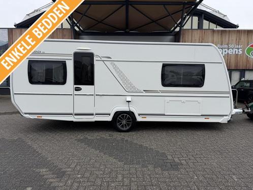 Fendt Tendenza 550 SG 2024 MOVER + THULE LUIFEL, Caravans en Kamperen, Caravans, Bedrijf, tot en met 4, 1250 - 1500 kg, Standaardzit