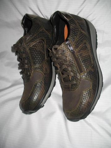 Xsensible Leren Stretchwalker Maat 40 Jersey Bosco Army beschikbaar voor biedingen