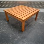 vintage Grenen houten tafel salontafel lattentafel, Ophalen, Gebruikt, 50 tot 100 cm, Vintage design Mid Century jaren 60 70 80