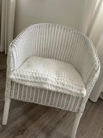 Wit lloyd loom stoeltje, Ophalen, Riet of Rotan, Gebruikt, Wit