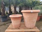 Bloempotten, Ophalen, 40 cm of meer, Tuin, Rond