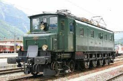 HAG 140 Zwitserse metalen oldtimer loc Ae 4/7  SBB ;Marklin, Hobby en Vrije tijd, Modeltreinen | H0, Zo goed als nieuw, Locomotief