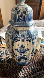 Delfts  blauw kaststel pot, Ophalen of Verzenden