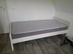 1 persoonsbed 90x200 met auping spiraalbodem en matras, Huis en Inrichting, Slaapkamer | Bedden, Ophalen, Gebruikt, 90 cm, Eenpersoons