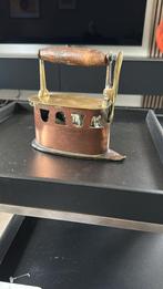 Rood koperen strijkijzer, Ophalen of Verzenden, Gebruikt