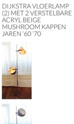 Vintage Dijkstra vloerlamp Space Age, Huis en Inrichting, Lampen | Vloerlampen, Ophalen, Gebruikt, Retro, 150 tot 200 cm
