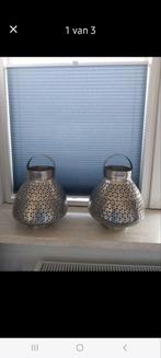 Riverdale windlichten, Huis en Inrichting, Woonaccessoires | Kandelaars en Kaarsen, Ophalen, Gebruikt, Overige kleuren, 25 tot 50 cm