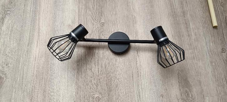 Leen bakker 2-spot Marnix, Huis en Inrichting, Lampen | Hanglampen, Nieuw, Minder dan 50 cm, Metaal, Overige materialen, Ophalen of Verzenden