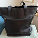 Burkely Laptoptas Zwart Leer - Zeer Goede Staat, Ophalen of Verzenden, Zo goed als nieuw, Zwart, Shopper