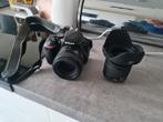 Nikon D5600 spiegelreflex camera + 2 lenzen, Spiegelreflex, Ophalen of Verzenden, Zo goed als nieuw, Nikon