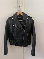 Zara, bikerjack in leerlook maat XS, Kleding | Dames, Ophalen of Verzenden, Zo goed als nieuw, Maat 34 (XS) of kleiner, Zara