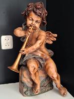 Grote Engel met Trompet - Decoratief Beeld60cm hoog, Antiek en Kunst, Ophalen