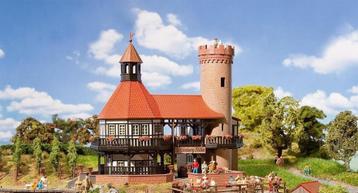 Faller H0  - Restaurant Schlossberg  Model is zeer goe beschikbaar voor biedingen