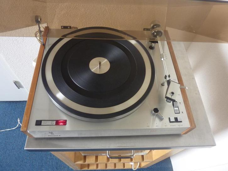 Philips 202 Electronic, Audio, Tv en Foto, Platenspelers, Gebruikt, Platenspeler, Philips, Pitch-regelaar, Ophalen