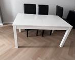 eettafel, Huis en Inrichting, Tafels | Eettafels, Ophalen, Gebruikt, Teakhout, 50 tot 100 cm