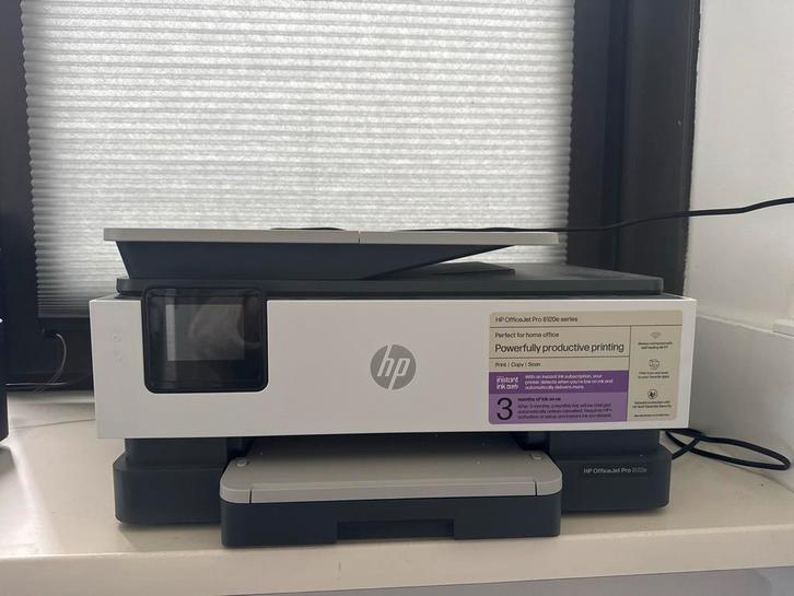 HP OfficeJet Pro 8120e All-in-One Printer, Computers en Software, Printers, Zo goed als nieuw, All-in-one, Inkjetprinter, Kleur printen