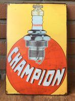 CHAMPION Spark Plugs Bougie Garage Wandbord retro ., Ophalen of Verzenden, Nieuw, Auto's