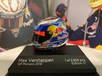 ✅ Max Verstappen editie 17 1:8 helm 2016 Monaco fanshop RB12, Nieuw, Ophalen of Verzenden, Formule 1