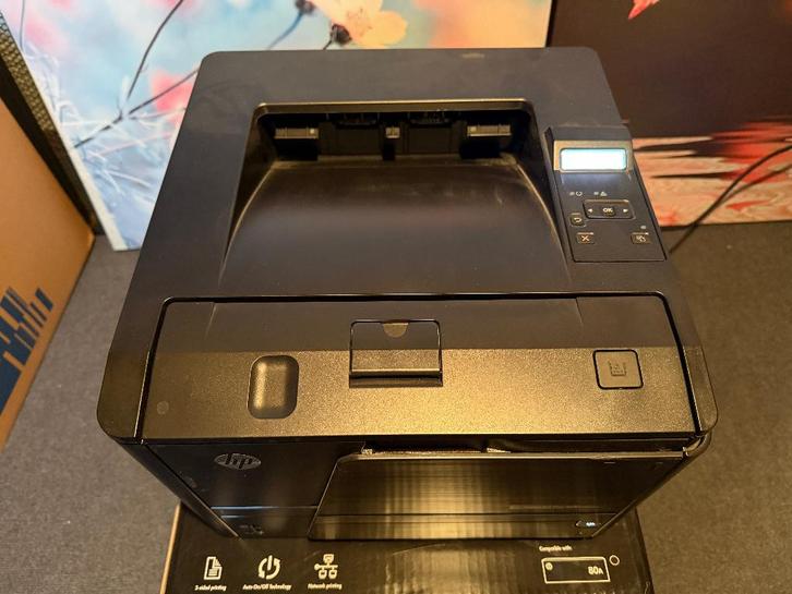 HP Laserjet 400 M401dne, Computers en Software, Printers, Zo goed als nieuw, Printer, Laserprinter, Zwart-en-wit printen, Draadloos