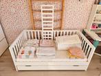 Compleet peuterbed Plume Petit Amelie wit met veel extra's, Ophalen, Gebruikt, 70 tot 85 cm, 140 tot 160 cm