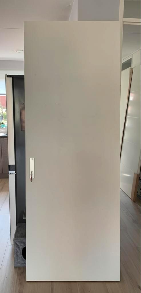 Kastdeur 231,5x83 cm, Doe-het-zelf en Verbouw, Deuren en Horren, Gebruikt, Binnendeur, 215 cm of meer, 80 tot 100 cm, Hout, Ophalen