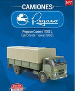 Pegaso Comet 1100L LEGERTRUCK '63 1/43 IXO Spaanse serie # 7, Hobby en Vrije tijd, Verzenden, Nieuw, Bus of Vrachtwagen, Overige merken