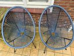 2 loungestoelen te koop, Ophalen, Zo goed als nieuw, Wicker